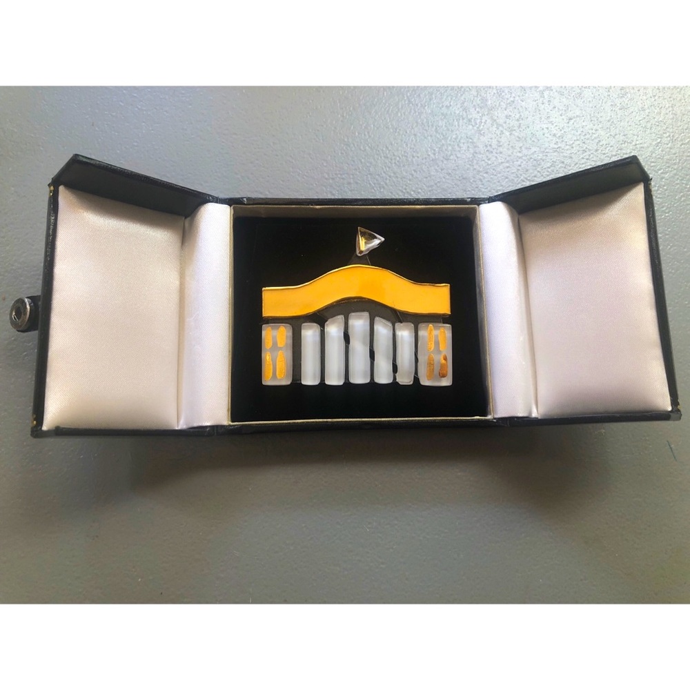 Vivian Shimoyama Handcrafted “Let’s Put a Woman in the White House” Pin